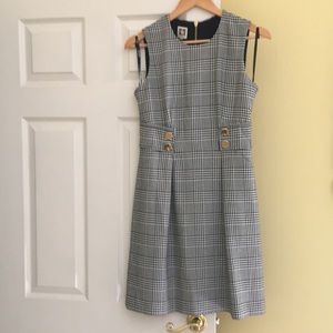 NWOT Anne Klein Houndstooth Sleeveless Shift size 2